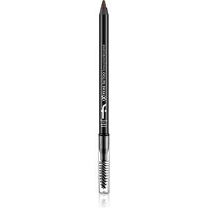 Flormar Extreme Tattoo Brow Powder Pencil дълготраен молив за вежди с пудра ефект цвят 002 Medium Brown 1.2 гр
