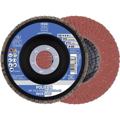 Pferd Vejárovitý brúsny kotúč 115 mm 67656115 10 ks