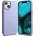 Ringke Soft Silicone Case - силиконов (TPU) калъф за iPhone 14 (лилав)