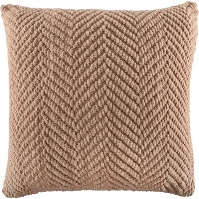 Tiseco Home Studio Декоративна възглавница от шенил 45x45 cm Renee - Tiseco Home Studio (3614SAND)