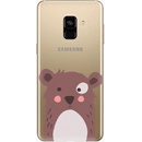 Púzdro iSaprio - Brown Bear - Samsung Galaxy A8 2018