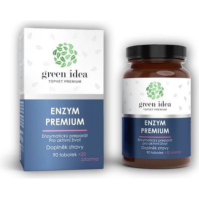 Green Idea Enzym premium 110 tobolek + volitelný dárek