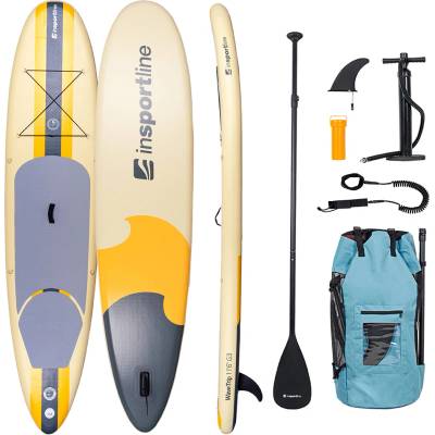 inSPORTline Падълборд с аксесоари inSPORTline WaveTrip 11'6" G3 жълт (26298-2)