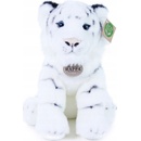 Plyšáci Eco-Friendly tygr bílý sedící 30 cm