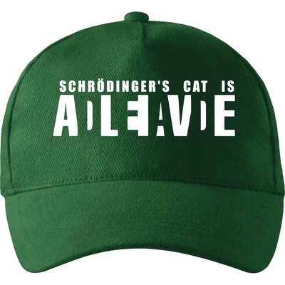 Schrödinger's Cat ADLEIAVDE dead and alive RAP Fľaškovozelená