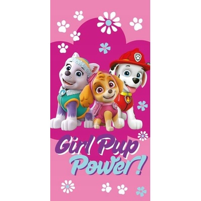 Detexpol Osuška Paw Patrol Girl pup 70 x 140 cm