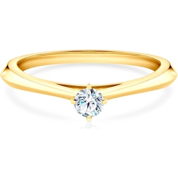 SAVICKI Годежен пръстен The Light: злато, лабораторен диамант