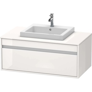 Duravit Ketho - Шкафче за умивалник 43x100x55 см, 1 чекмедже, лъскаво бяло KT679502222 (KT679502222)