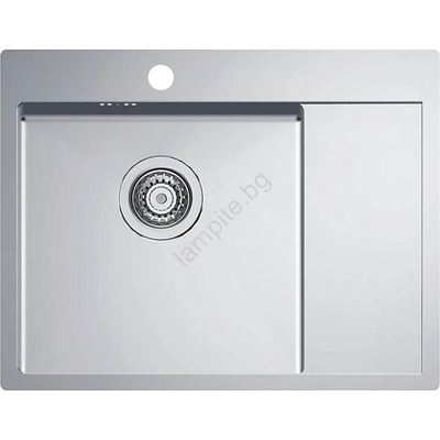 Alveus 1124383 - Кухненска мивка QUARTO 61, 5x48 см сатен (AV0054)