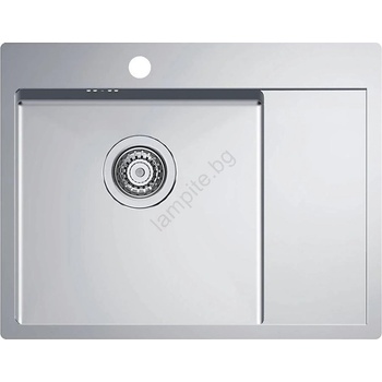 Alveus 1124383 - Кухненска мивка QUARTO 61, 5x48 см сатен (AV0054)