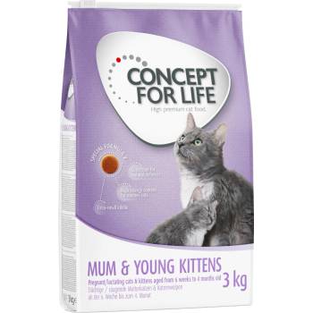Concept for Life Mum & Young Kittens Vylepšená receptura 3 kg