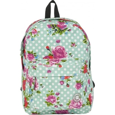 Ученическа тинейджърска раница PASO Vintage - Polka Rose