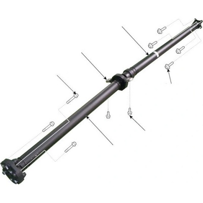 EDRIVE Kardan hřídel zadní KIA SORENTO | Zboží Auto