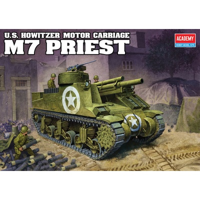 Academy M7 Priest 105mm SPG 1:35