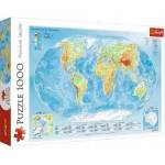 Trefl Educational puzzle 1000 pcs. Physical Map of the World Trefl 10463