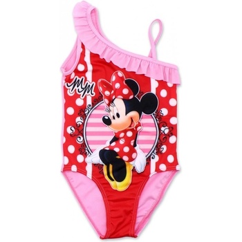 Setino - Dievčenské jednodielne plavky Minnie Mouse - Disney - sv. ružové