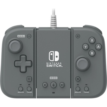 HORI Контролер Hori - Split Pad Compact Attachment Set, сив (Nintendo Switch)