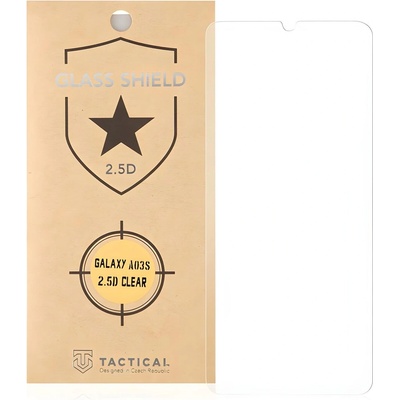 Tactical Glass Shield 2.5D стъклен протектор за Samsung Galaxy A03s/Galaxy A03 - Прозрачен KP25792 (25792)