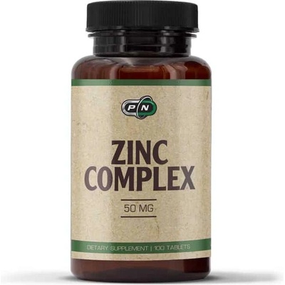 Pure Nutrition Zinc Complex, 50 mg, 100 таблетки, Pure Nutrition (PN3958)