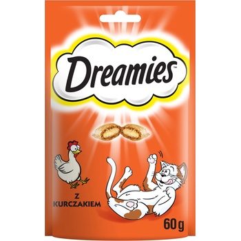 Dreamies 60g - лакомства за котки с вкусно пилешко месо