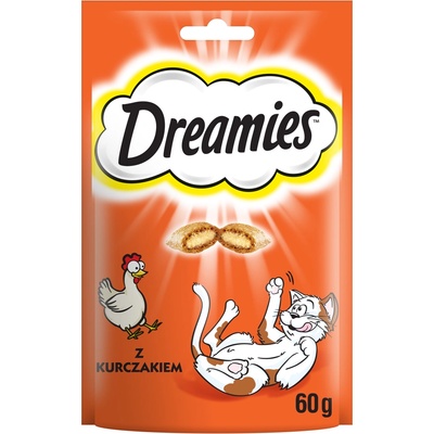 Dreamies 60g - лакомства за котки с вкусно пилешко месо
