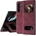 GKK Кожен Калъф с Поставка за Samsung Z Fold 6, GKK Leather Case, Червен (59066011005754)