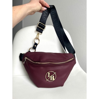 Laura Biaggi Bordová crossbody kapsička