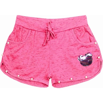 Kugo dívčí kraťasy růžové ML7189