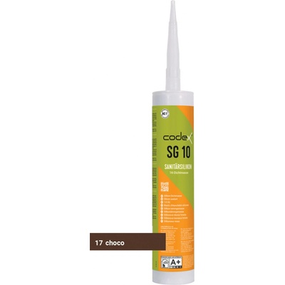 Codex SG 10 sanitární silikon 310 ml čokoláda