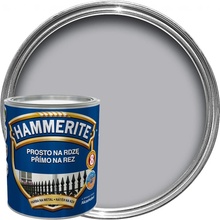 Akzo Nobel Hammerite přímo na rez 0,70L hladká stříbrná