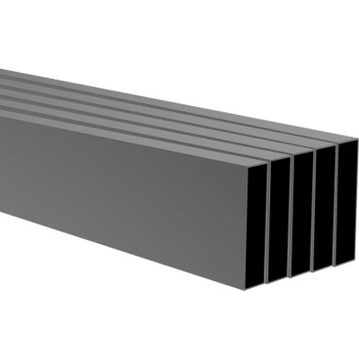 UMAKOV Hliníková plotová výplň 20x80x1,1 - 5x6,0 m – Antracit RAL 7016 FG/S20x80x1,1-6Mx5-R7016