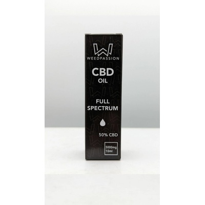 Weedpassion CBD olej full spectrum 50% CBD 10 ml