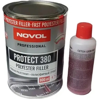 NOVOL PROTECT 380 - Polyesterový podkladový plnič 800ml + Tužidlo 80ml