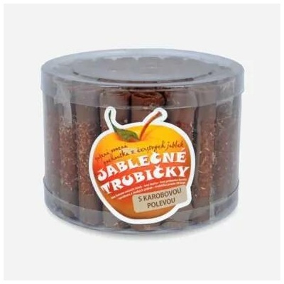 Bioprodukt JT Trubičky jablečné s karobem dóza 420 g