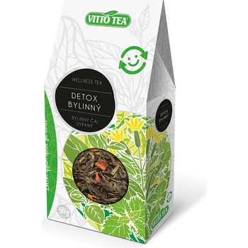 Vitto Tea Bylinný sypaný čaj wellness detox 50 g
