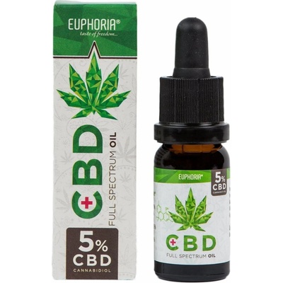 Euphoria CBD olej 5% 10 ml 500 mg