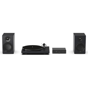 Pro-Ject Комплект Pro-Ject Colourful Audio System E - черен мат (9120129868051)