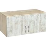 Bogdan Furniture G Надстройка за двукрилен гардероб Мебели Богдан модел bm-ava 2, кристал със сонома