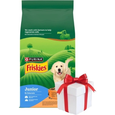 Friskies Junior kuracie mäso & zelenina & mlieko 10 kg
