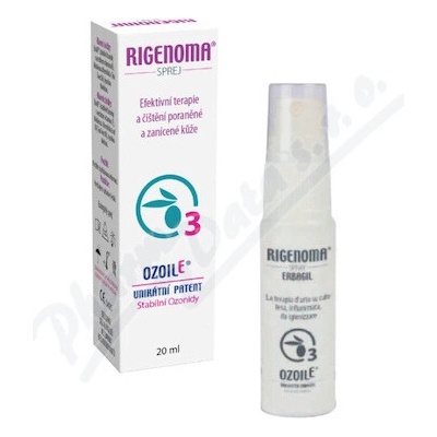 RIGENOMA bioaktivní sprej na rány s OZOILE 20 ml