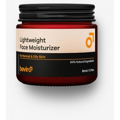 Beviro Lightweight Face Moisturizer hydratační krém pro normální a mastnou pleť 50 g