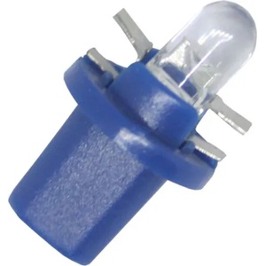  Лед крушки тип b8.5 12v/2w - син цвят (b85db)