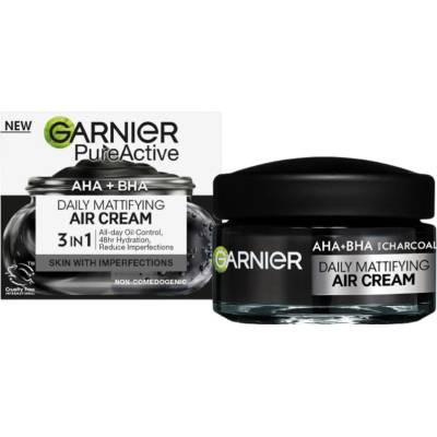 Garnier Pure Active Матиращ крем срещу несъвършенства, 50 ml