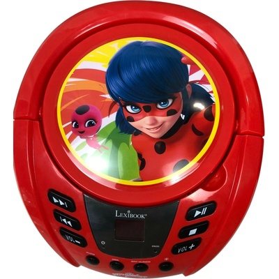 Lexibook Miraculous Ladybug dětský Bluetooth CD přehrávač – Hledejceny.cz