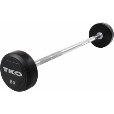TKO K805R-45 rovná pogumovaná činka 45 kg