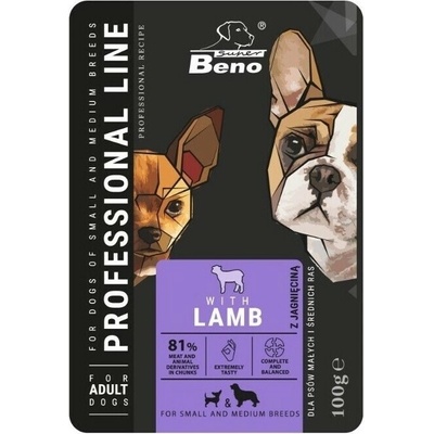Super Beno Adult Small a medium Lamb 100 g