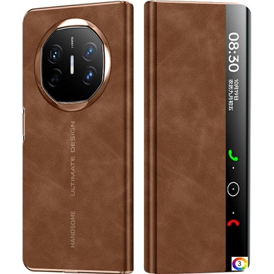 Huawei Mate X6 View Window / Auto Wake Up Кожен Калъф и Протектор