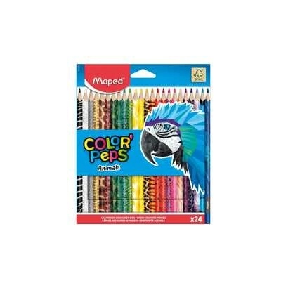 Maped Color'Peps Animals pastely 24 farieb