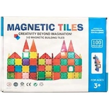 Magna-Tiles Magnetická stavebnica sada 100ks