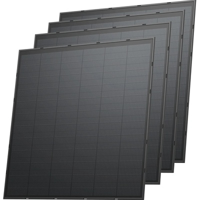 EcoFlow Sada čtyř 250W rigidních solárních panelů 1ECOS250 – Zbozi.Blesk.cz
